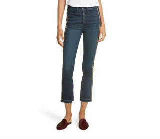 Veronica Beard - Carolyn Boot Cut Cropped Jeans