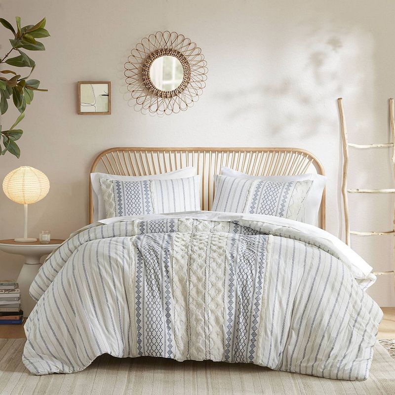 InkIvy Imani Cotton Printed Comforter Set  KingCalifornia King
