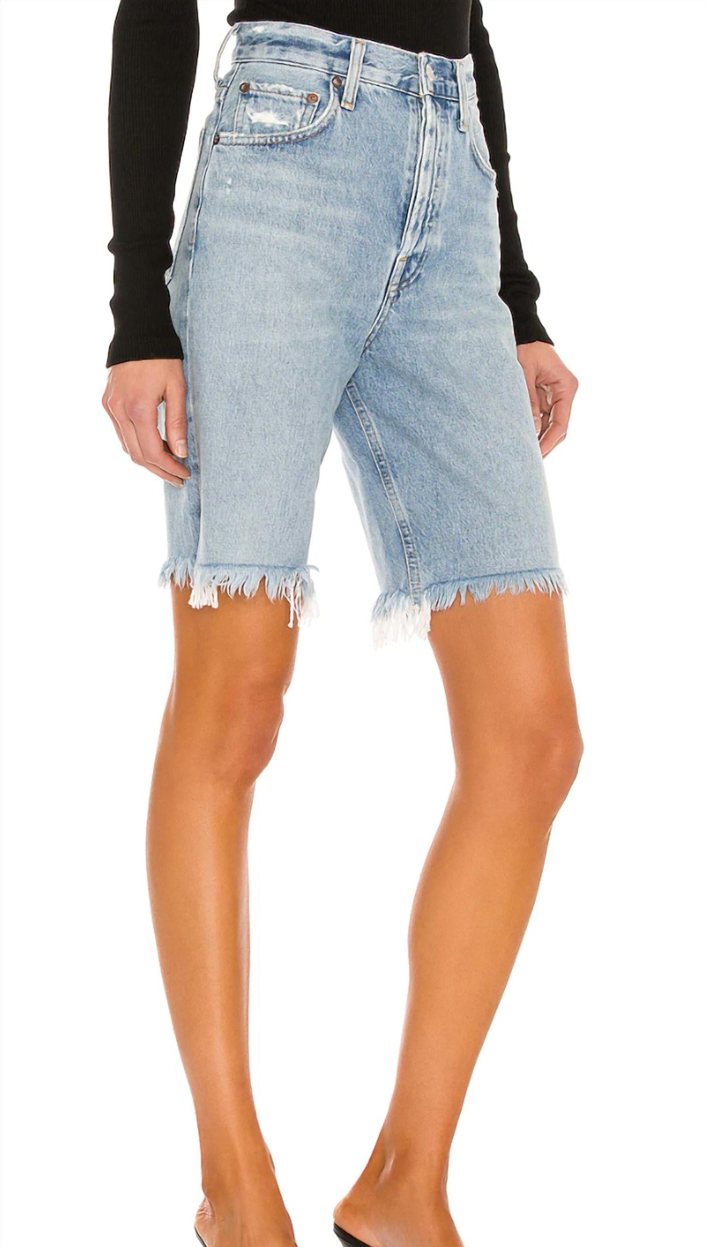 Agolde - 90's Pinch Waist High Rise Shorts