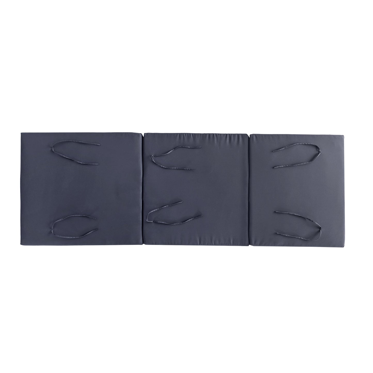 Gray Broadway Ian Chaise Lounge Cushion (Triple Folds)