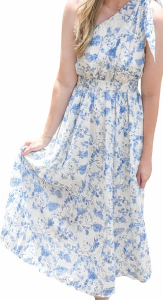 Entro - Floral Print Midi Dress