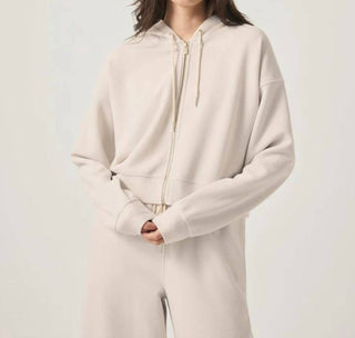 Splendid - Waffle Scuba Zip-Up Pullover