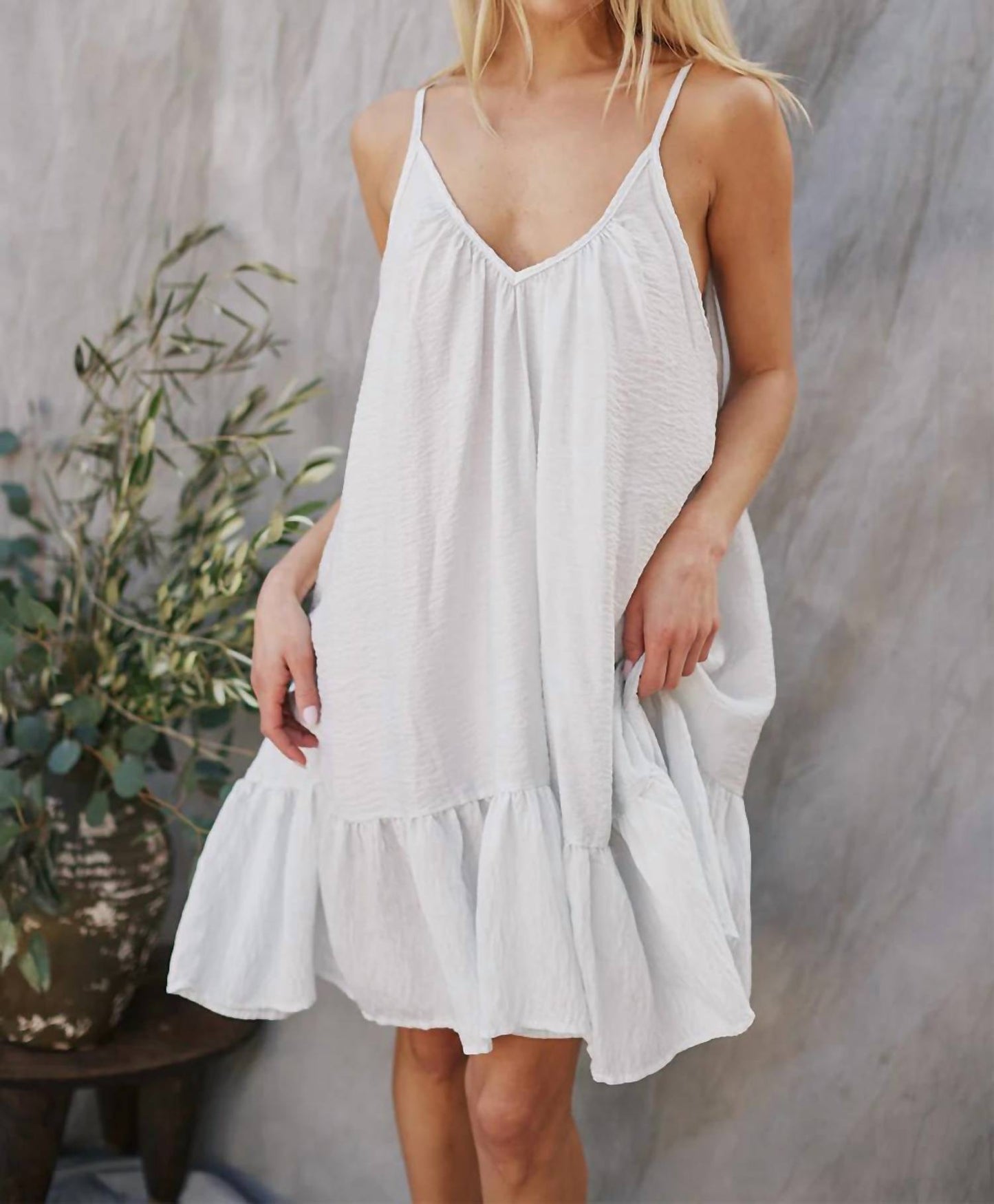 9Seed - St Tropez Ruffle Mini Dress