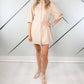 Dolce Cabo - Everywhere Faux Leather Dress with Puff Sleeves
