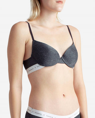Danskin - 2-Pack Push Up Bra With Logo Elastic Band