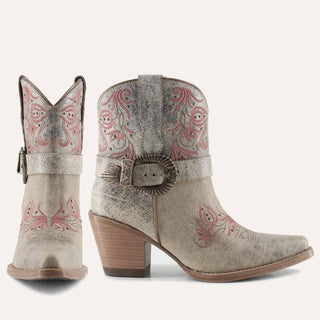 Buck & Brana - Madison Leather Cowgirl Boots
