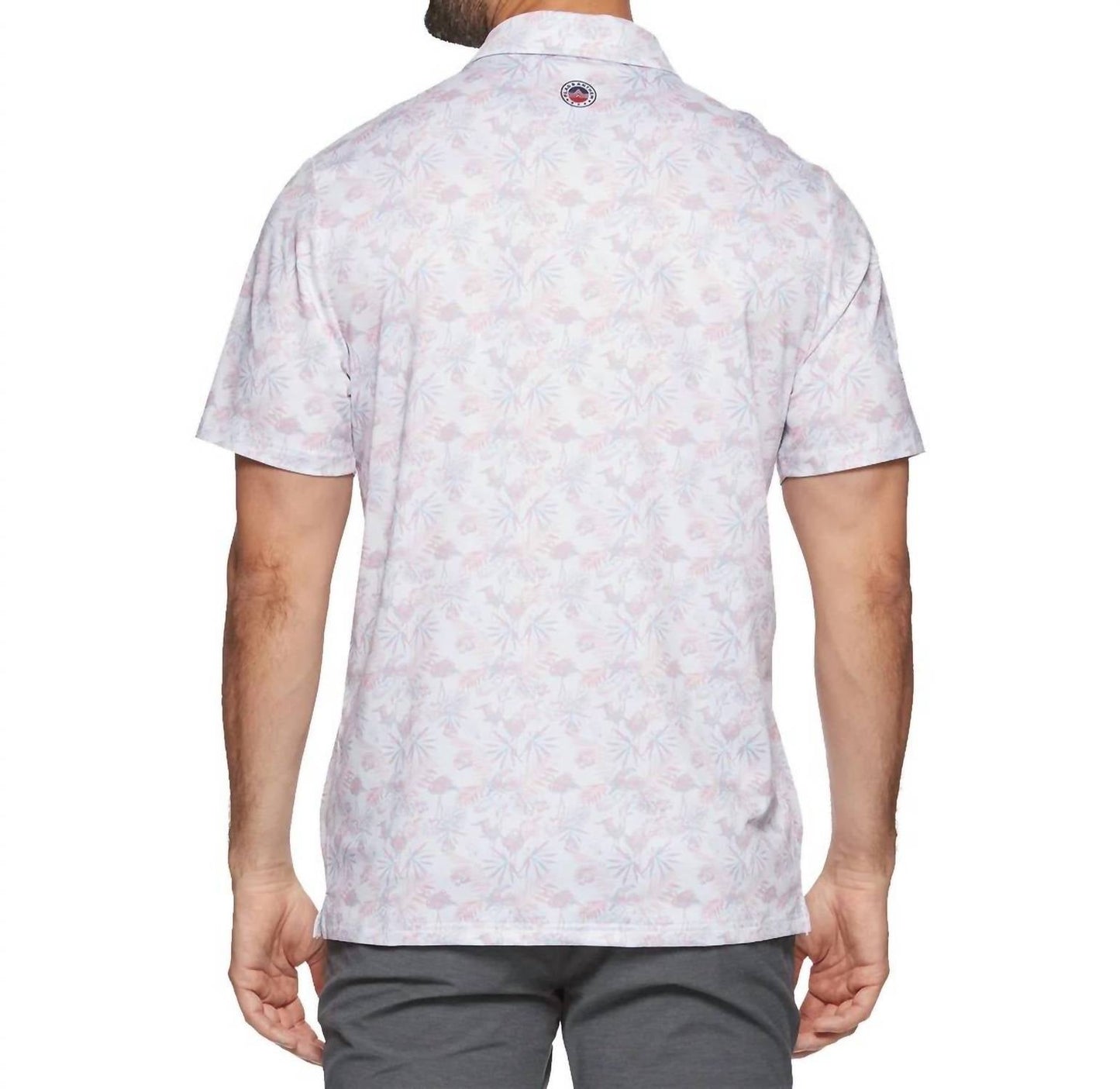 Flags & Anthem - Pasadena Short Sleeve Toucan Print Performance Shirt