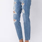 Judy Blue - High Waist Destroyed Boyfriend Jeans