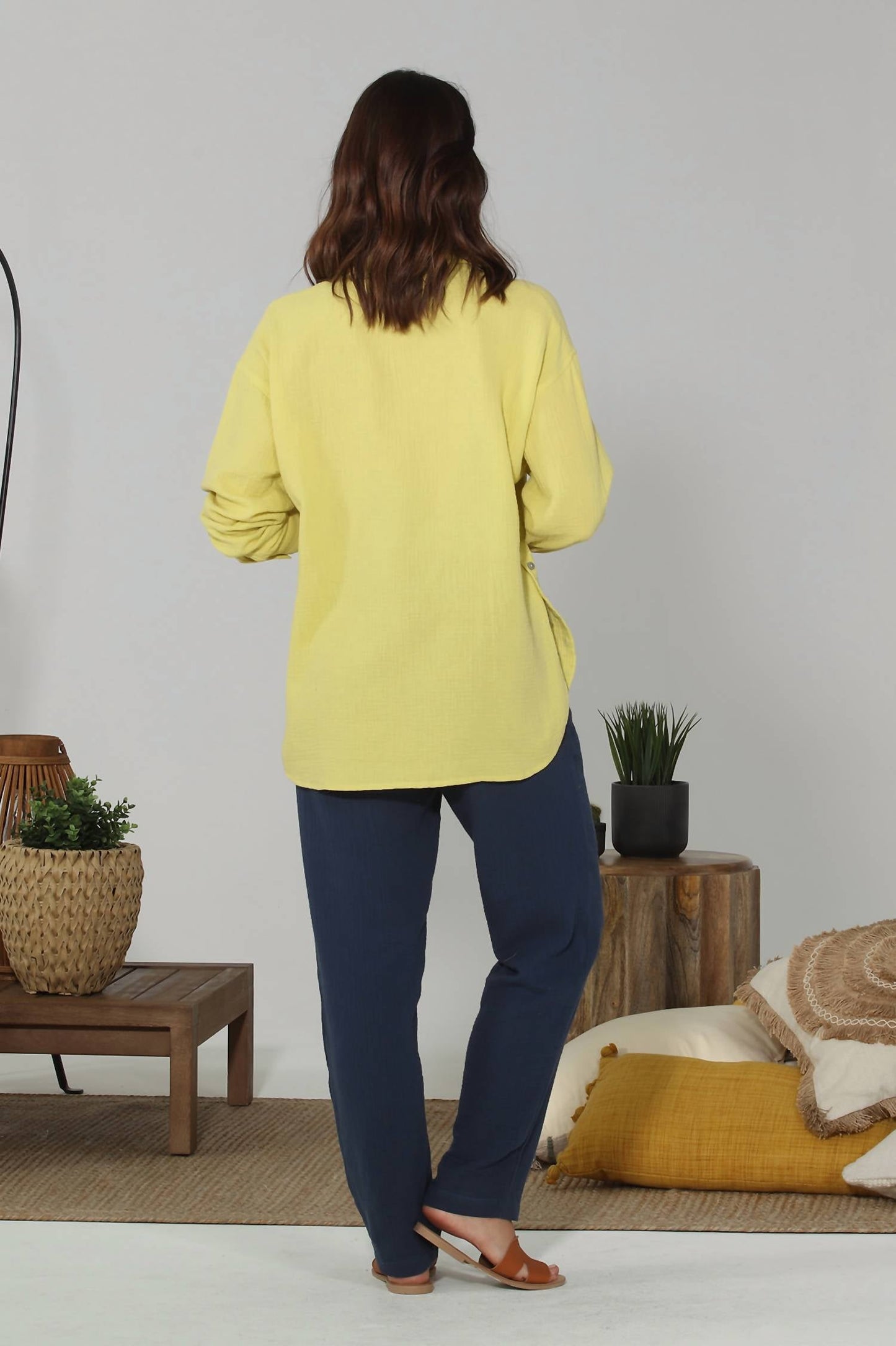 Paparazzi - Double Gauze Long Sleeve Shirt