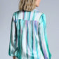 Lola & Sophie - Women's Watercolor Stripe Blouse