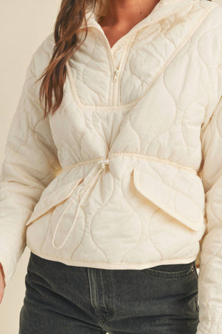 &Merci - Quilted Puffer Pullover