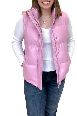 Buddylove - Bubblegum Puffer Vest