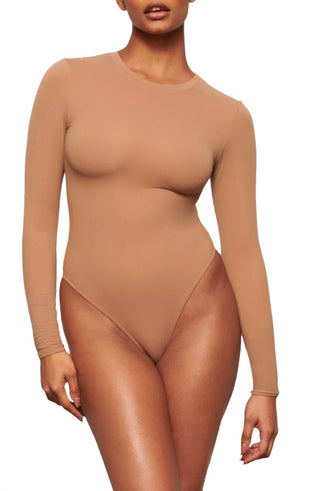 Skims - Fits Everybody Long Sleeve Crew Neck Bodysuit