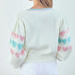 &Merci - HEART BUTTON-FRONT CARDIGAN