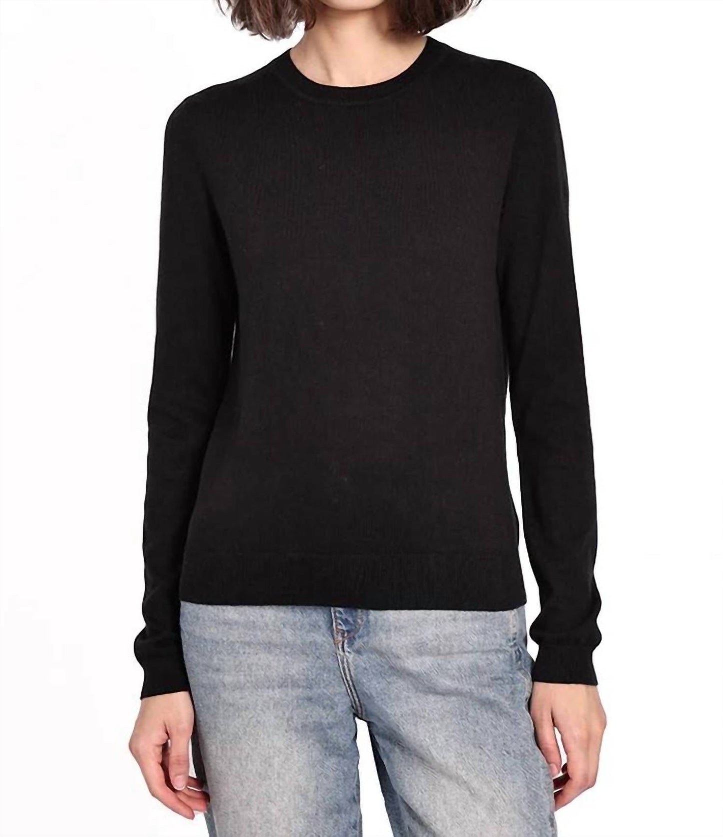 Minnie Rose - Supima Long Sleeve Crew Tee