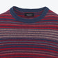 Bugatchi Uomo - Long Sleeve Striped Sweater