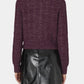 French Connection - Lurex Tweed Knit Cardigan