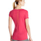 Craft Sportswear Women's Breakaway V Neck Short Sleeve Shirt Pink Size Small