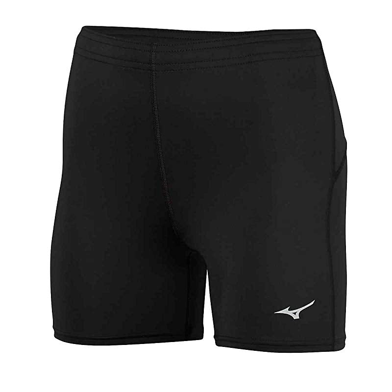 Mizuno Running Women's Core Short Tights Black Size X-Large