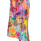 Johnny Was - Tie Neck Maxi Kaftan Dress