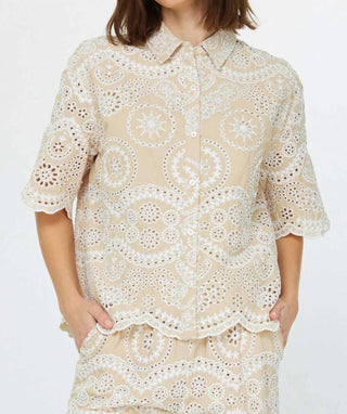 Current Air - Josephine Eyelet Blouse