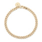 Eklexic - Women's Micro Link Curb Chain Anklet