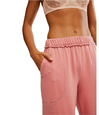 Free People - Don't Wait Up Wide-leg Lounge Pant