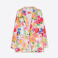 Vilagallo - Floral Long Sleeve Blazer