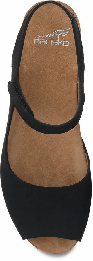 Dansko - Marcy Milled Nubuck Wedge Sandals