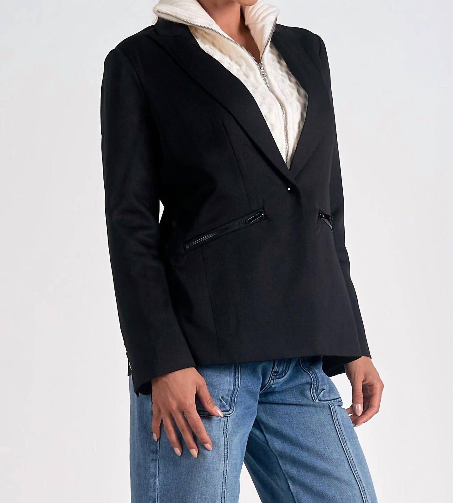 Elan - Celine Sweater Blazer