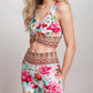 Johnny Was - Rose Ruched Sports Bra