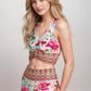Johnny Was - Rose Ruched Sports Bra