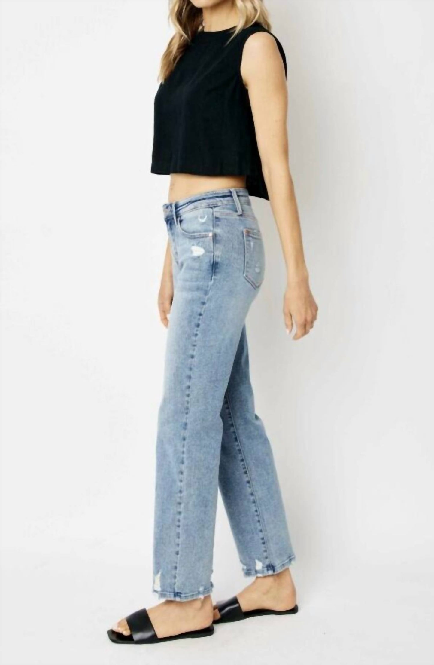 Judy Blue - Destroy Straight Leg Jean