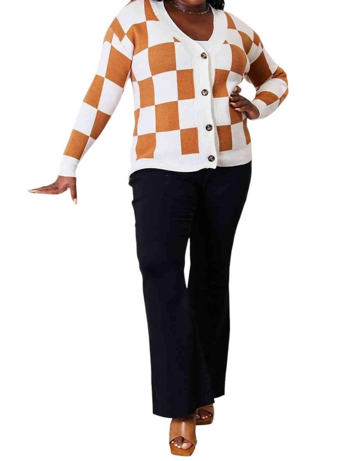 Double Take - Plush Oversized V-Neck Cardigan