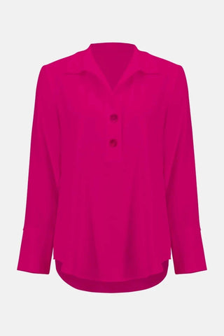 Joseph Ribkoff - Gauze Straight Top