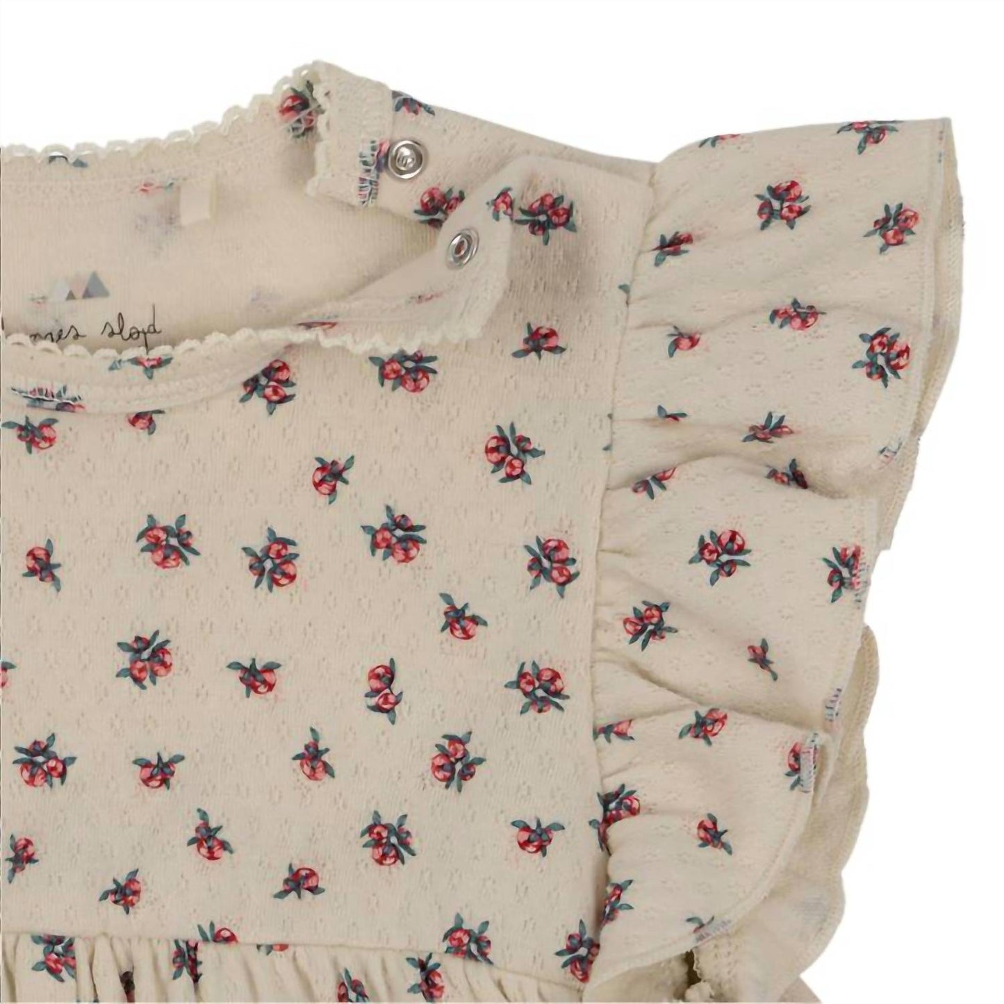 Konges Sløjd - Girls' Chleo Frill Bloomie Romper