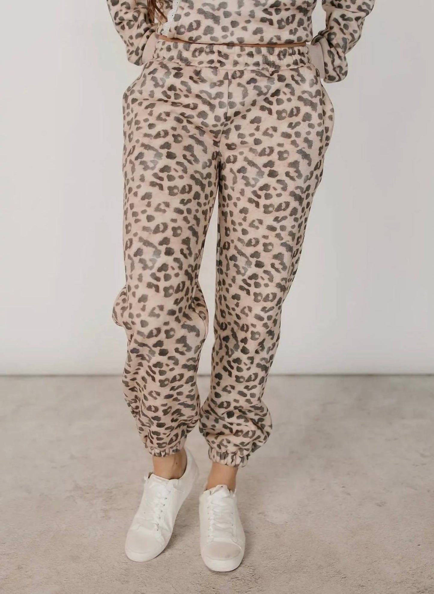 Ampersand Ave - Comfort Zone Leopard Set