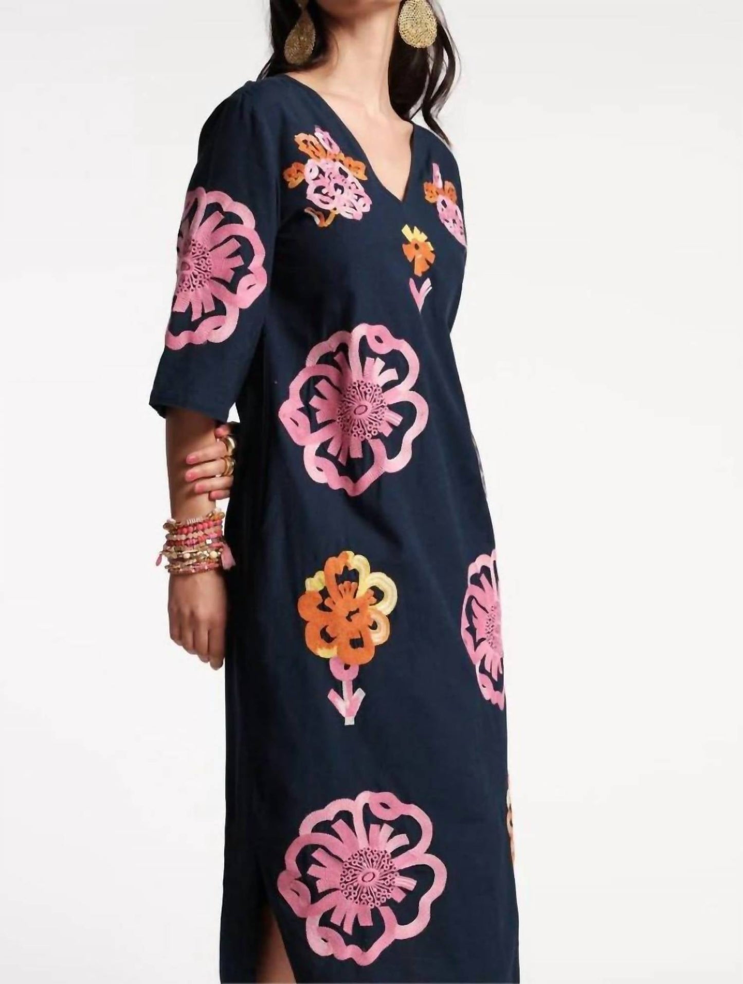 Frances Valentine - Emi Embroidered Dress