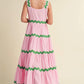 &Merci - Lucy Tiered Ric Rac Midi Dress