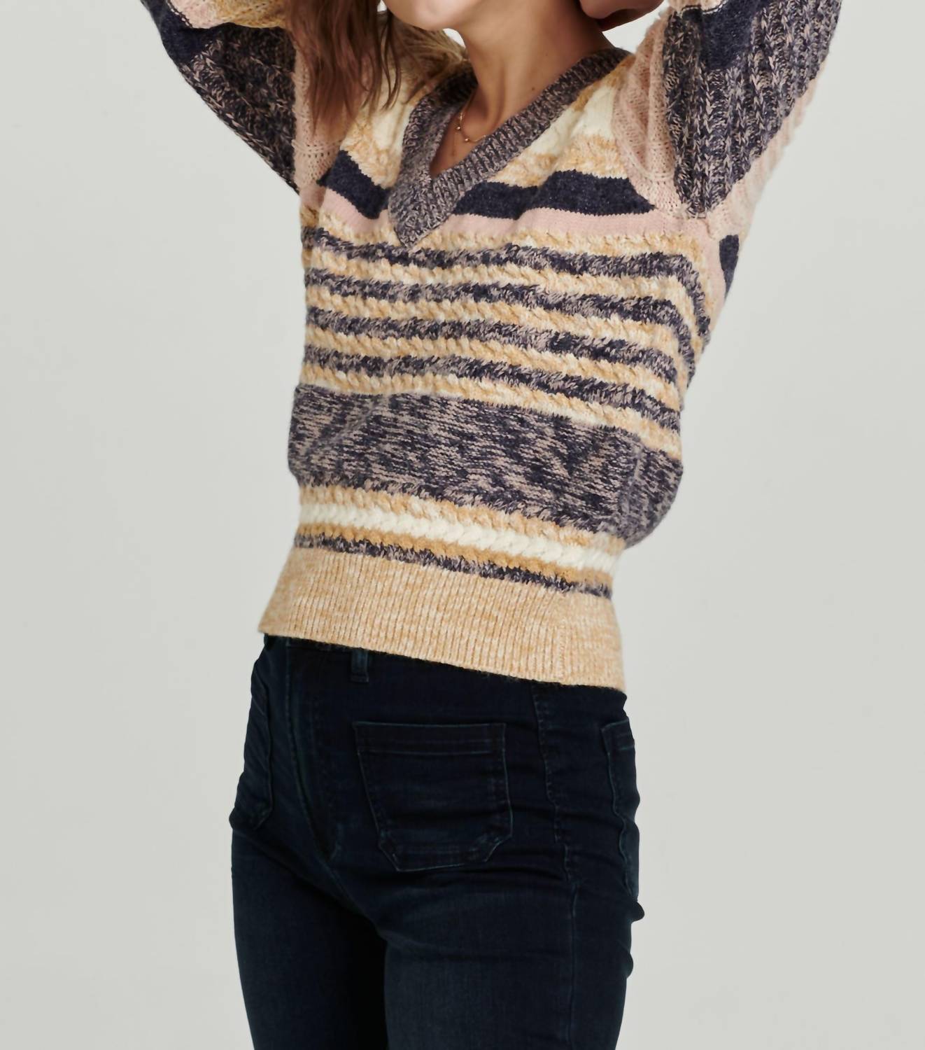 Another Love - Geneva Puff Sleeve Sweater