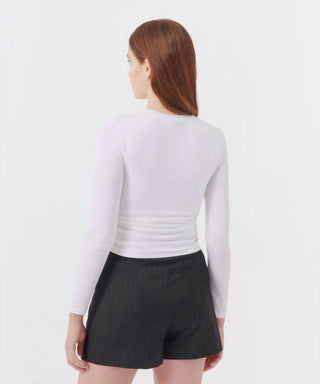 Atm - Bracelet Sleeve Top