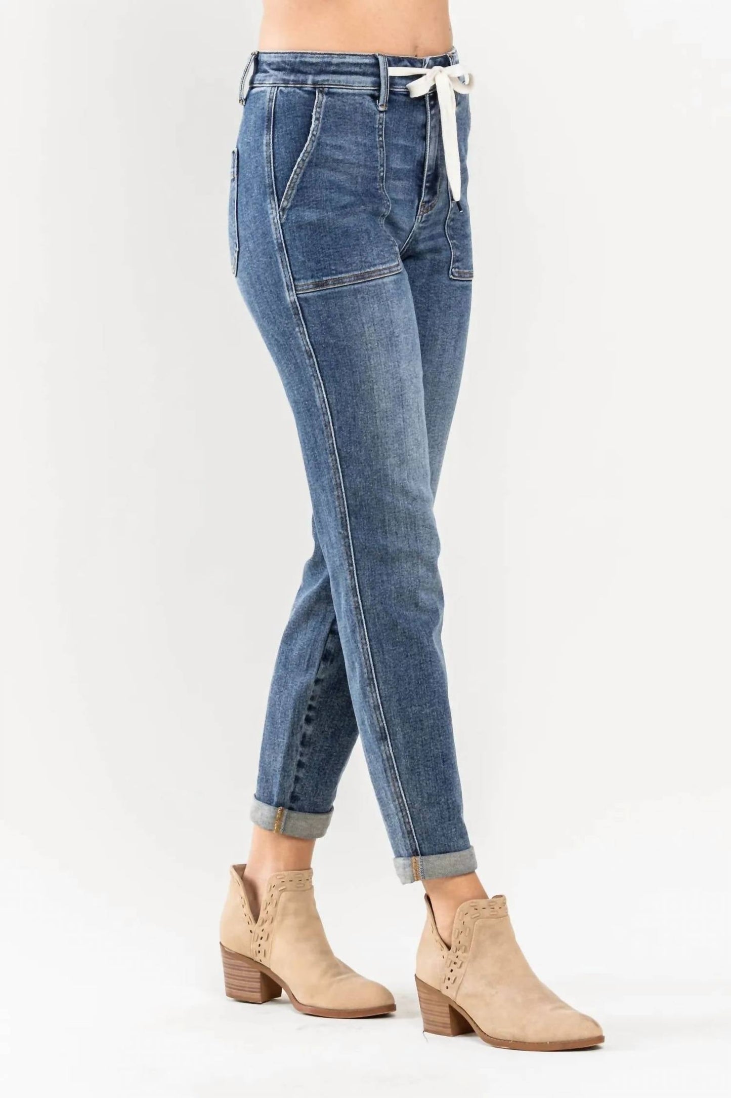 Judy Blue - Pull On Denim Jogger Pants