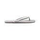 Solei Sea - Women's Indie Soho Silver With Studs Flip Flop