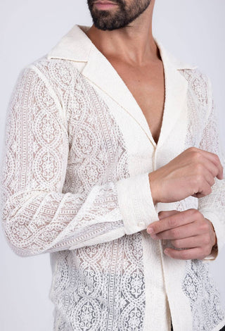 Barabas - Janeiro Embroidered Long Sleeve Shirt