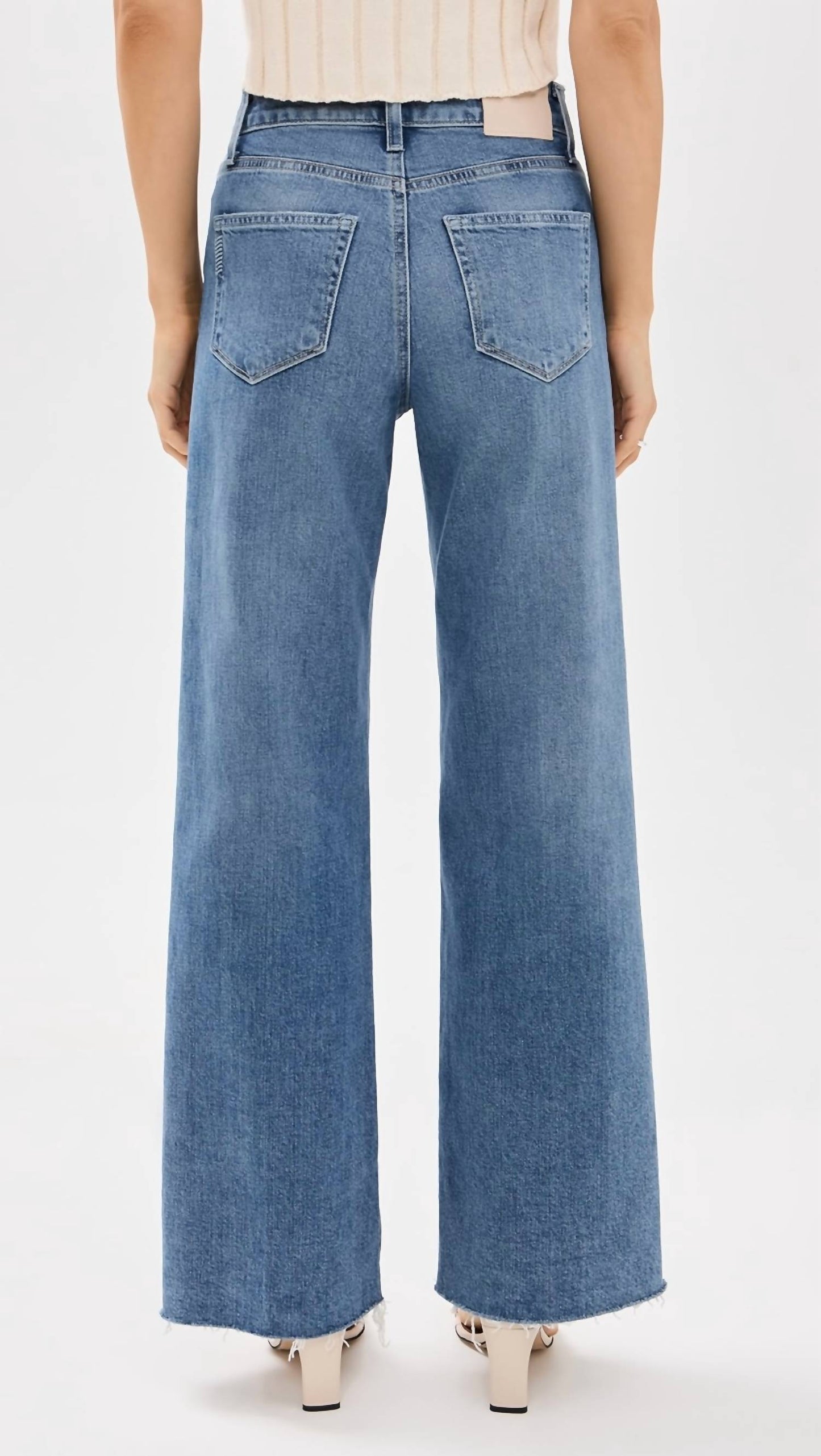 Paige - Anessa Raw Hem Jeans