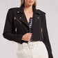Generation Love - Cosita Crepe Moto Jacket