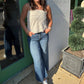Endless Rose - Ruffled Sleeveless Top
