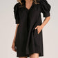 Elan - Puff Sleeve Mini Dress