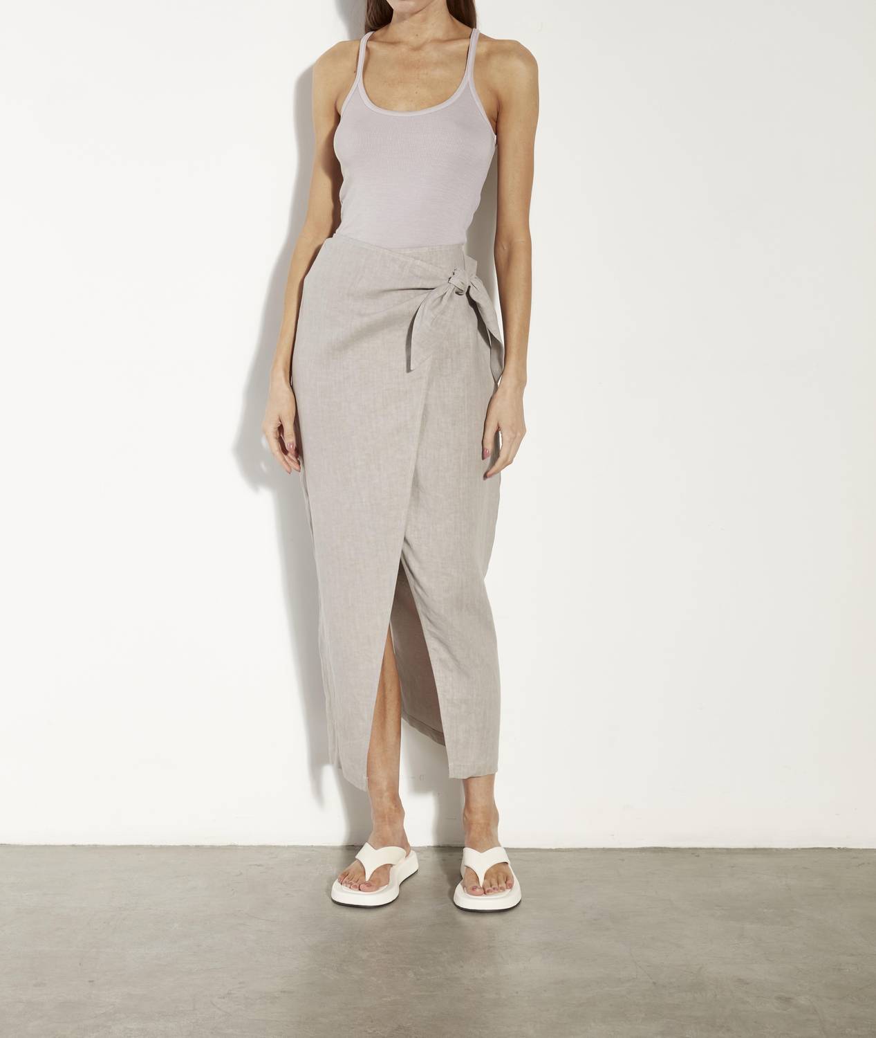 Enza Costa - SILK KNIT U TANK