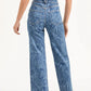 Veronica Beard - Taylor Paisley Printed Wide-leg Jean